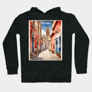 Dolores Hidalgo Mexico Vintage Tourism Travel Hoodie